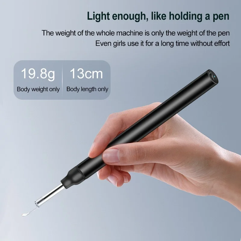 Xiaomi Wireless Intelligent Visual Ear Stick Ear Picker  High Precision Endoscope Mini Camera Otoscope Borescope Ear Trimmers 3