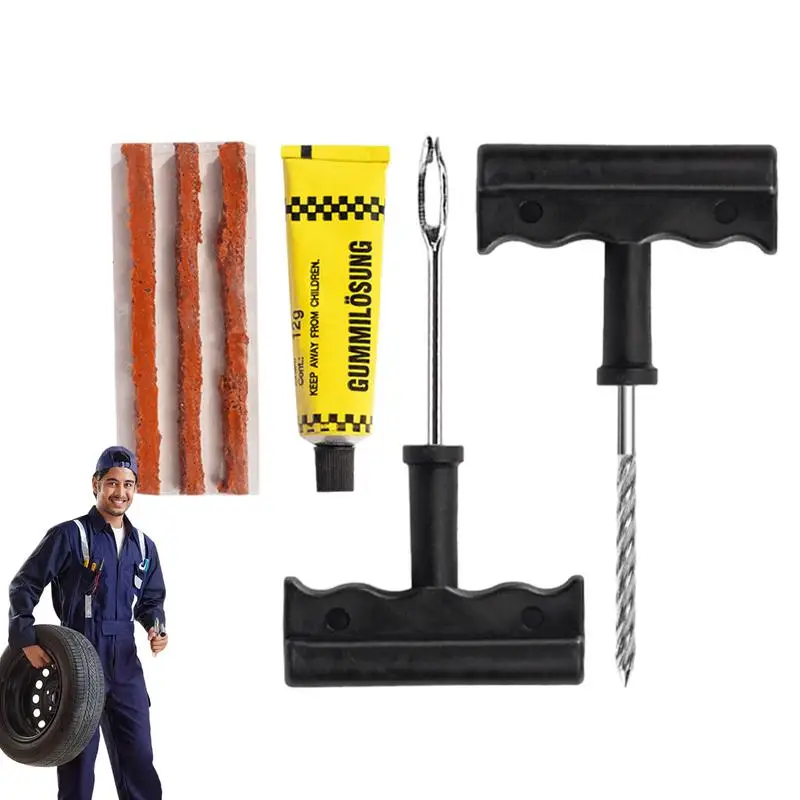 

Набор для ремонта автомобильных шин, комплект из 6 спиральных расширителей и резиновых полосок