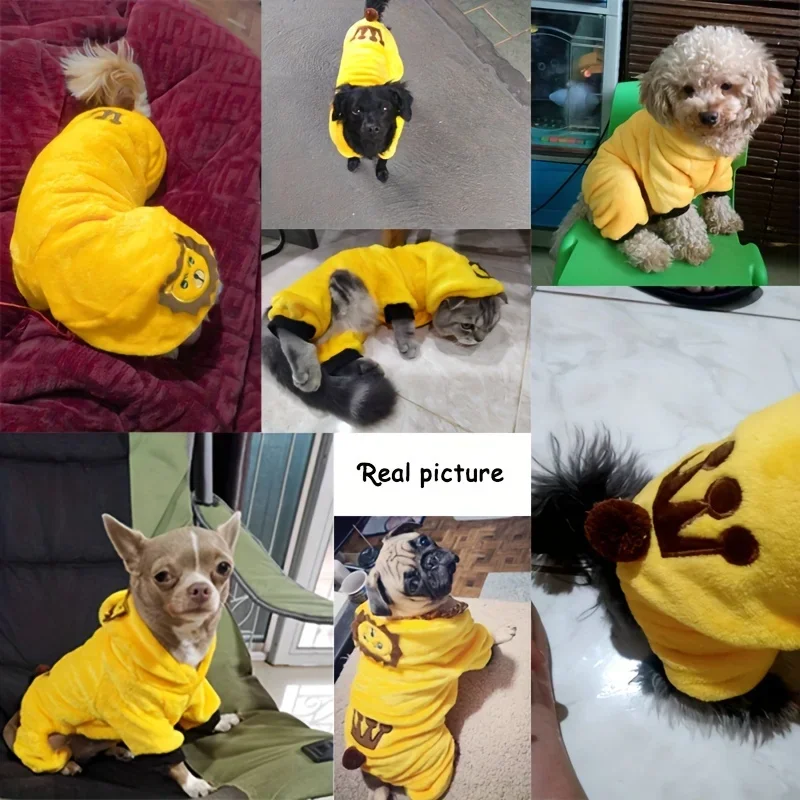 Coral Fleece Dinosaur Costume for Pet 5