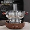 Household Elektrisch Hotpot Cooker Mini Electric Ceramic Stove Hot Pot Machine Cuisiniere Electrique 2