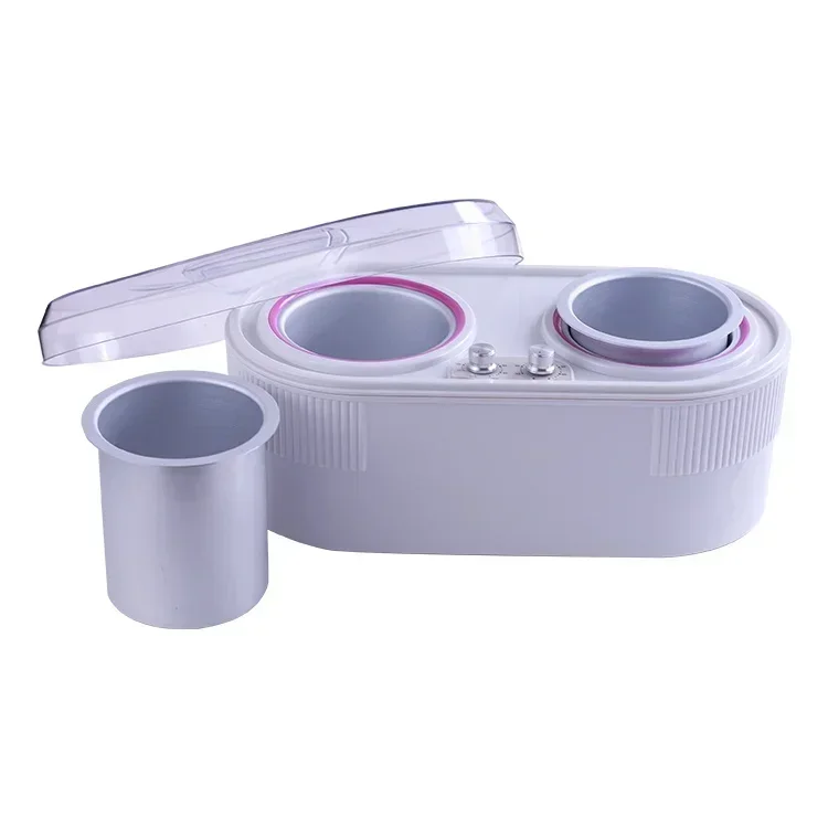 Professional Beauty Salon Can Wax Use 450+450g Double Pot Depilatory Wax Warmer Portable Hair Removal Pot Heater