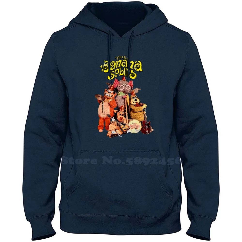 Banana Split T - Shirtbanana Split-Distressed, Vintage Fashion 100% Cotone Felpe Felpa Di Alta Qualità