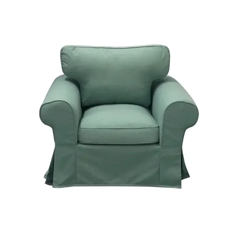 EKTORP Available 1-Seat Sofa Cover  Cotton Linen Velvet Cat Scratch Resistant Couches for Living Room Creative Decor chair 5