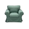 EKTORP Available 1-Seat Sofa Cover  Cotton Linen Velvet Cat Scratch Resistant Couches for Living Room Creative Decor chair 5