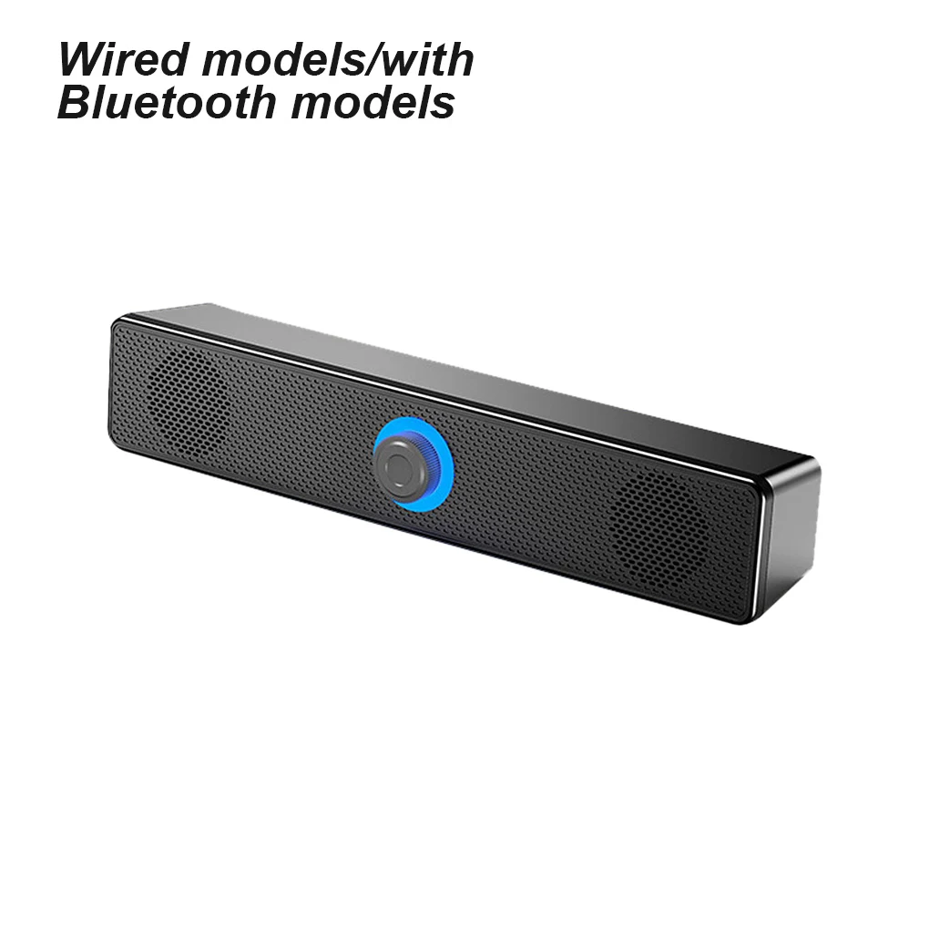 Altoparlante Wireless Bluetooth-Compatibile Dual Horn Bar Sound Subwoofer Altoparlante Soundbar Theatre Tv Lettore Musicale Per Pc Ad Alto Volume