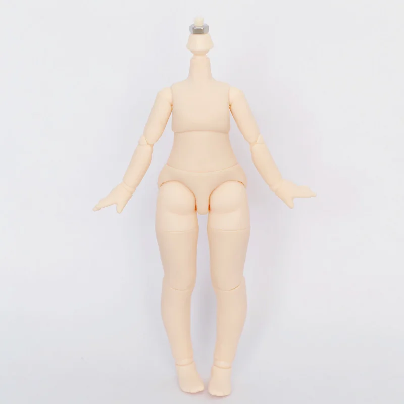 New Big 1/8BJD Body  White Skin Ball Joint Body Doll Accessories Boy Girl Toy 2