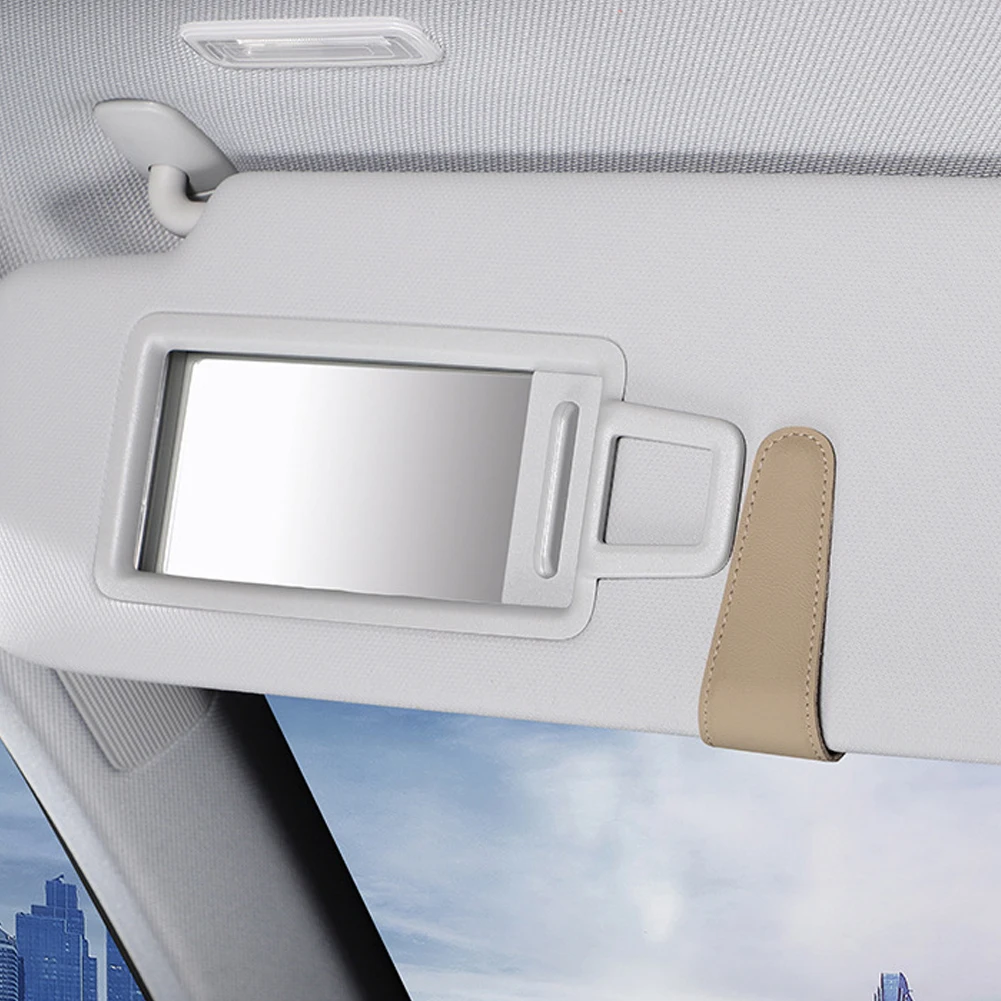 Universal Car Auto Sun Visor Glasses Box Sunglasses Clip Card Ticket Holder Stand Fastener Pen Case Eyeglasses Car Accessories images - 6