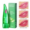 Natural Aloe Lipstick Lip Tint Nutritious Lips Care Moisturizing Nourish Color Lip Gloss Changeable Color Lip Oil Lip Balm 3