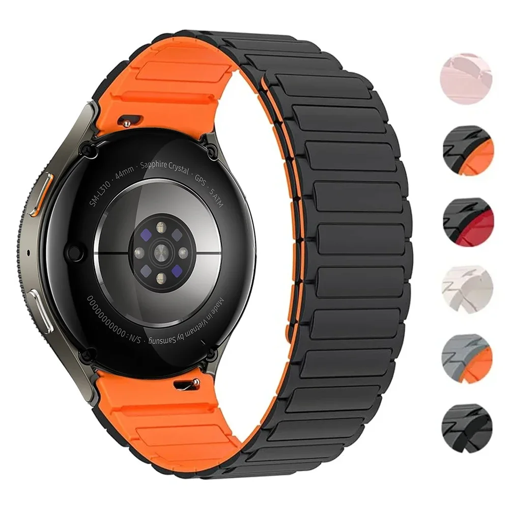 Enhanced Magnetic Silicone Strap - No Gaps, Comfortable Fit