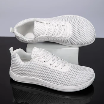 Summer Mesh Walking Shoes Men Women Comfy Wide Toe Barefoot Sneakers Unisex Casual Shoes Outdoor Breathable Men's Sports Shoes