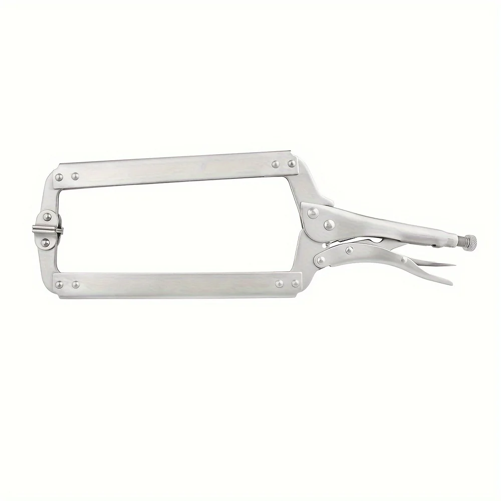 C Clamp, Adjustable Nickel Plated, Locking Pliers for Wood Working, Welding