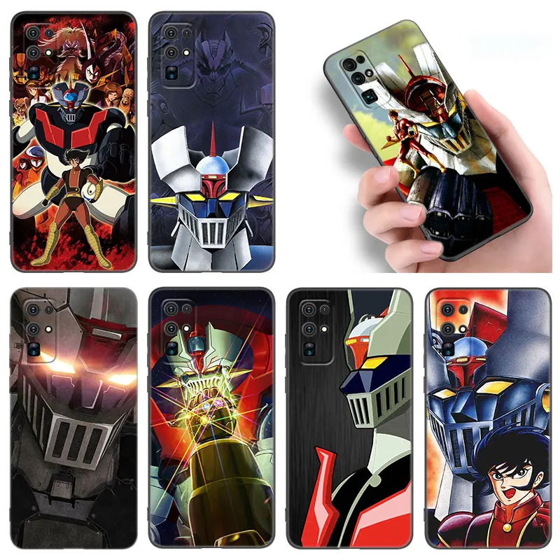 Custodia Per Telefono Anime Mazinger Z Per Huawei Nova 5T 7 8 9 7I 8I Honor 30S 50 60 70 Mate 10 20 Lite 40 Pro Plus Se Cover Morbida Nera