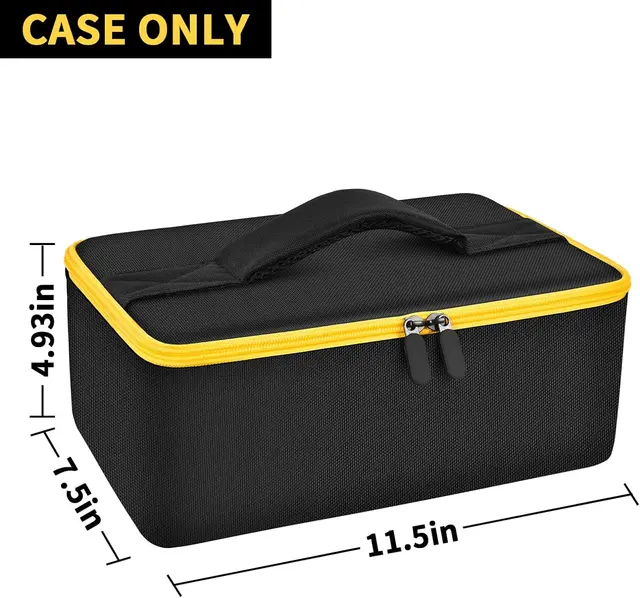 Bag Compatible with DEWALT 20V MAX Cut Off Tool 3 in 1 Brushless (DCS438B), Storage Case Carrying Holder Organizer 5