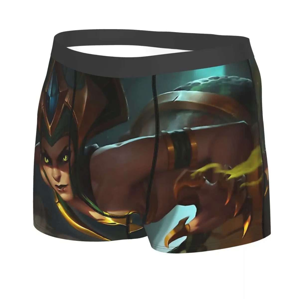 Cassiopeia High Definition Splash Men Boxer Briefs Underpants League of Legends Game Highly Breathable Sexy Shorts Gift Idea 2