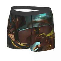 Cassiopeia High Definition Splash Men Boxer Briefs Underpants League of Legends Game Highly Breathable Sexy Shorts Gift Idea 2