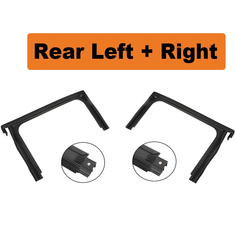 Rubberen Strip Voor Bovenste Ruit Afdichting Deurruitheffer Geleidergroef Afdichtmiddel Beschermstrip Carrosseriekits Peugeot 2008 4 Deurs Front Left 2707557410