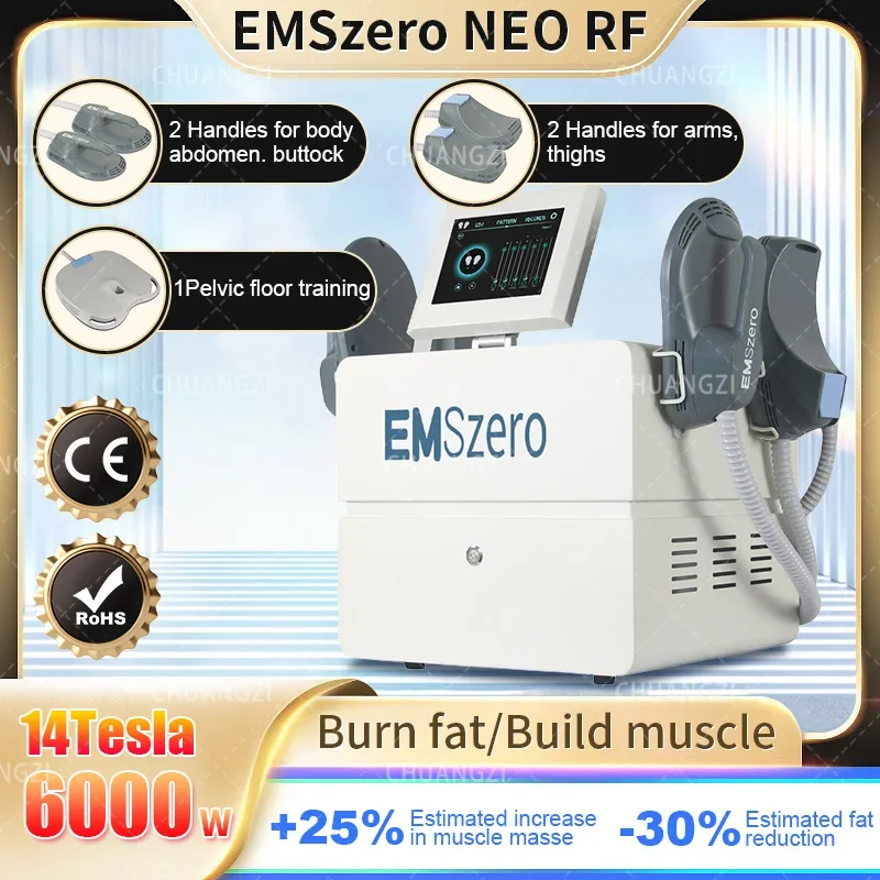 

EMSzero Neo 14 Tesla Hi-emt Muscle Stimulate Fat Removal EMS Body Slimming Butt Build Sculpt Machine Weight Lose for Salon