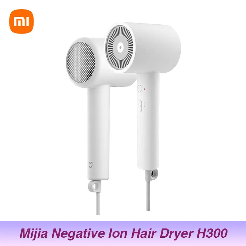 

Xiaomi Mijia Quick Drying Hair Dryer H300 Negative Lon Hair Care Professinal 1600W High Wind Speed Portable Water Ion Hairdryer