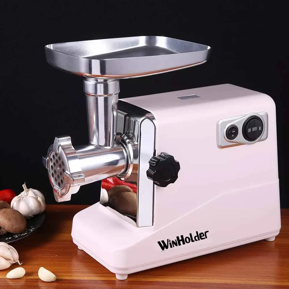 Heavy Duty 3500 Watts Powerful Stainless Steel Kitchen Electric Meat Food Grinder Mincer Sausage Maker Big Capacity with Blades 2