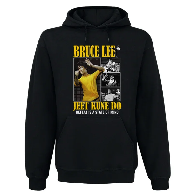 

Bruce Lee Jeet Kune Do Kung Fu Mens Fashion Hoodie Sweatshirts Harajuku Streetwear Hoody Tops Pullovers