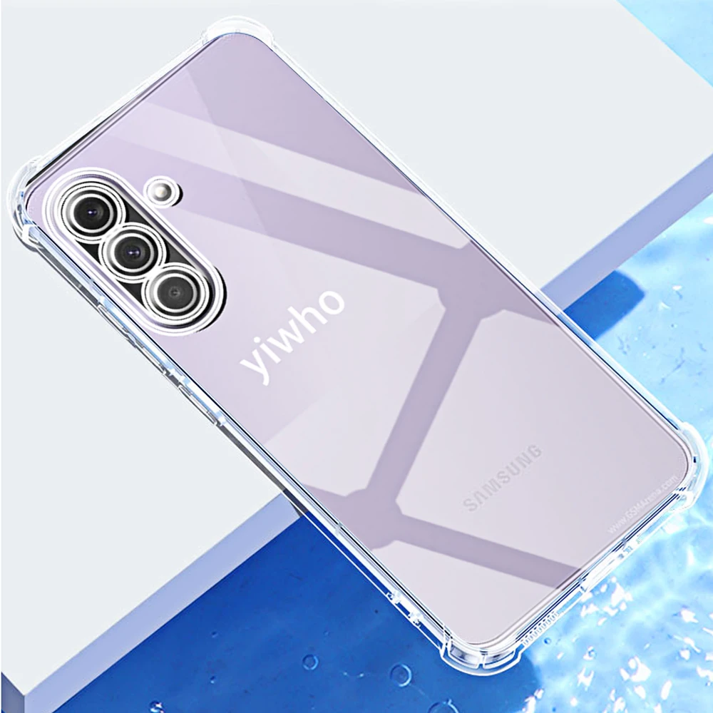 Shockproof Transparent Back Phone Case - Full Cover Clear Shell (1-10pcs)