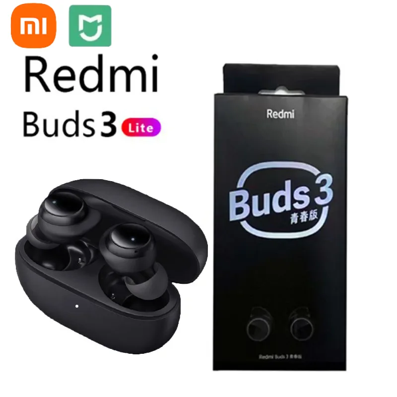 TWS-наушники MIJIA Xiaomi Buds 3 Lite, Bluetooth 5,2, IP54, 18 часов работы от аккумулятора