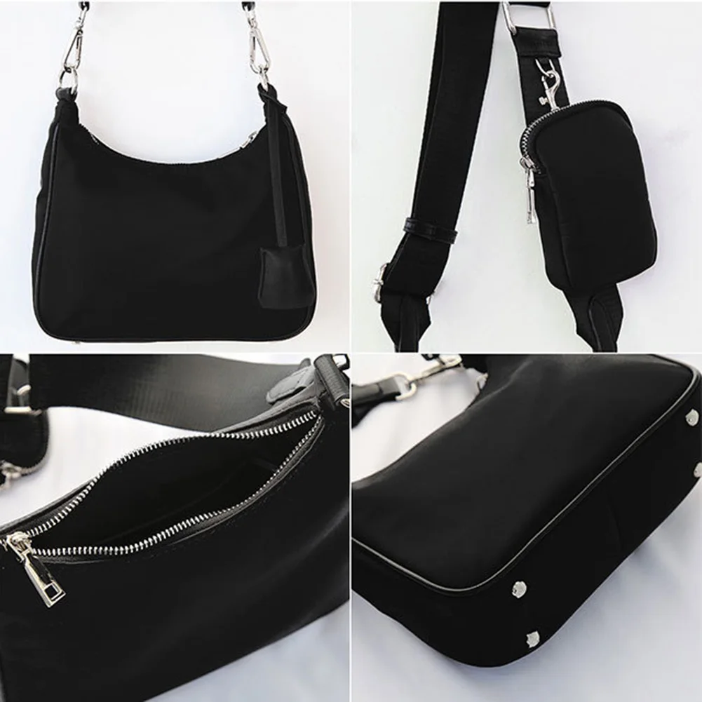 Small Chains Shoulder Bags for Women Solid Designer Crossbody Bag Purses  for Daily Dating Gifts 1pc Black