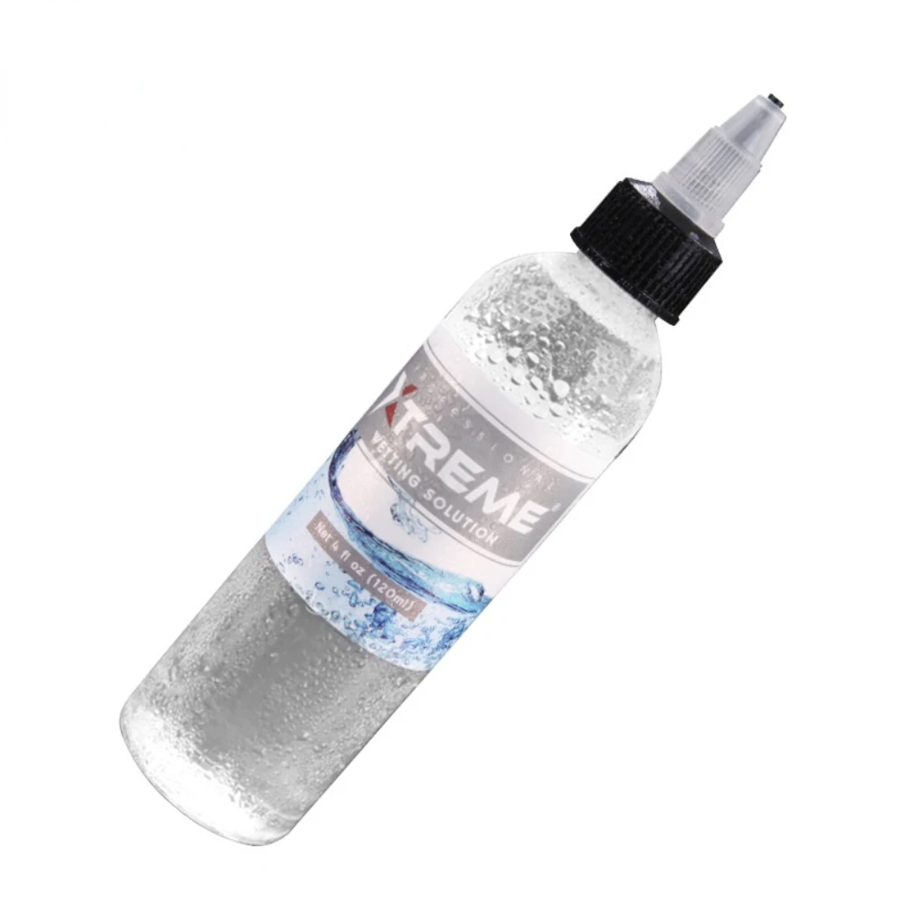 4oz/120ml Tattoo Pigment Diluent Permanent Tattoo Accessories Supplies Tools Pigment Black White Color Blending Liquid