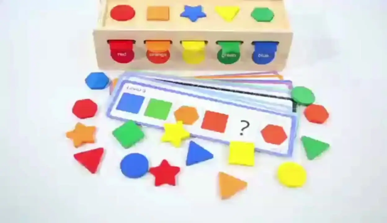 Juguetes Montessori 3 Años Juego De Clasificación De Colores De