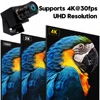 ELP 4K 30fps HDMI USB Camera H.265/H.264 4X Optical Zoom USB PC Webcam with 2.8-12mm Manual Varifocus Lens for Live Streaming 3