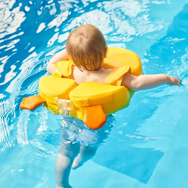 Cute Underarm Swimming Float for Baby Buoyancy Ring Non-inflatable Pool Swimming Aid for Toddlers Aged 3-36 Months