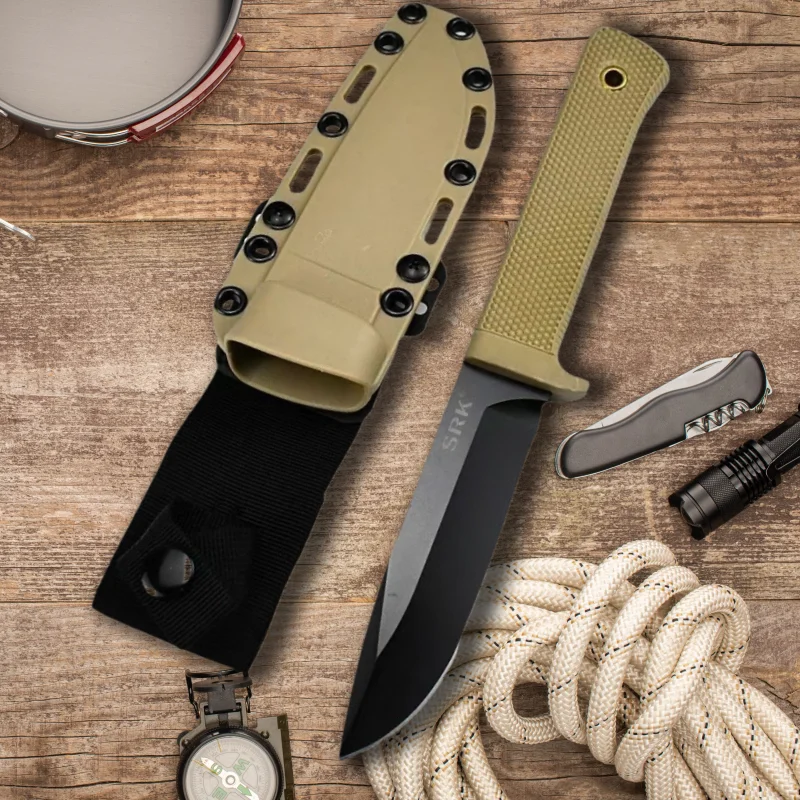 Description Picture 5 of itemSurvival Gear Portable Hiking Knife High Hardness Portable Knife Mountaineering Camping Outdoor Straight For Men EDC Knives