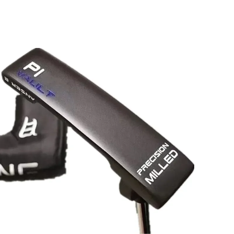 

Left Hand or Right Hand Golf Putter Golf Clubs 32/33/34/35 Inches, Black and Silver, with Top Cover with Logo