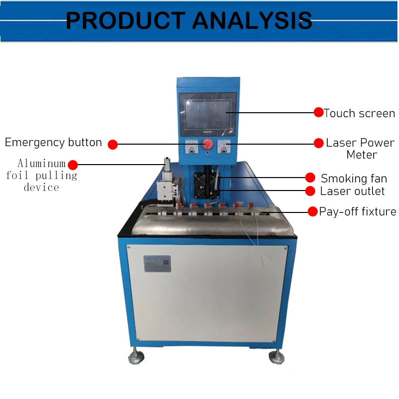 S101bb307889d4f98a78d2de2f22826efN Automatic Aluminium Foil Laser Cutting Machine Stripping Machine USB Data Cable HDMI Shielding Wire Coaxial Stripping Machine Mallzona