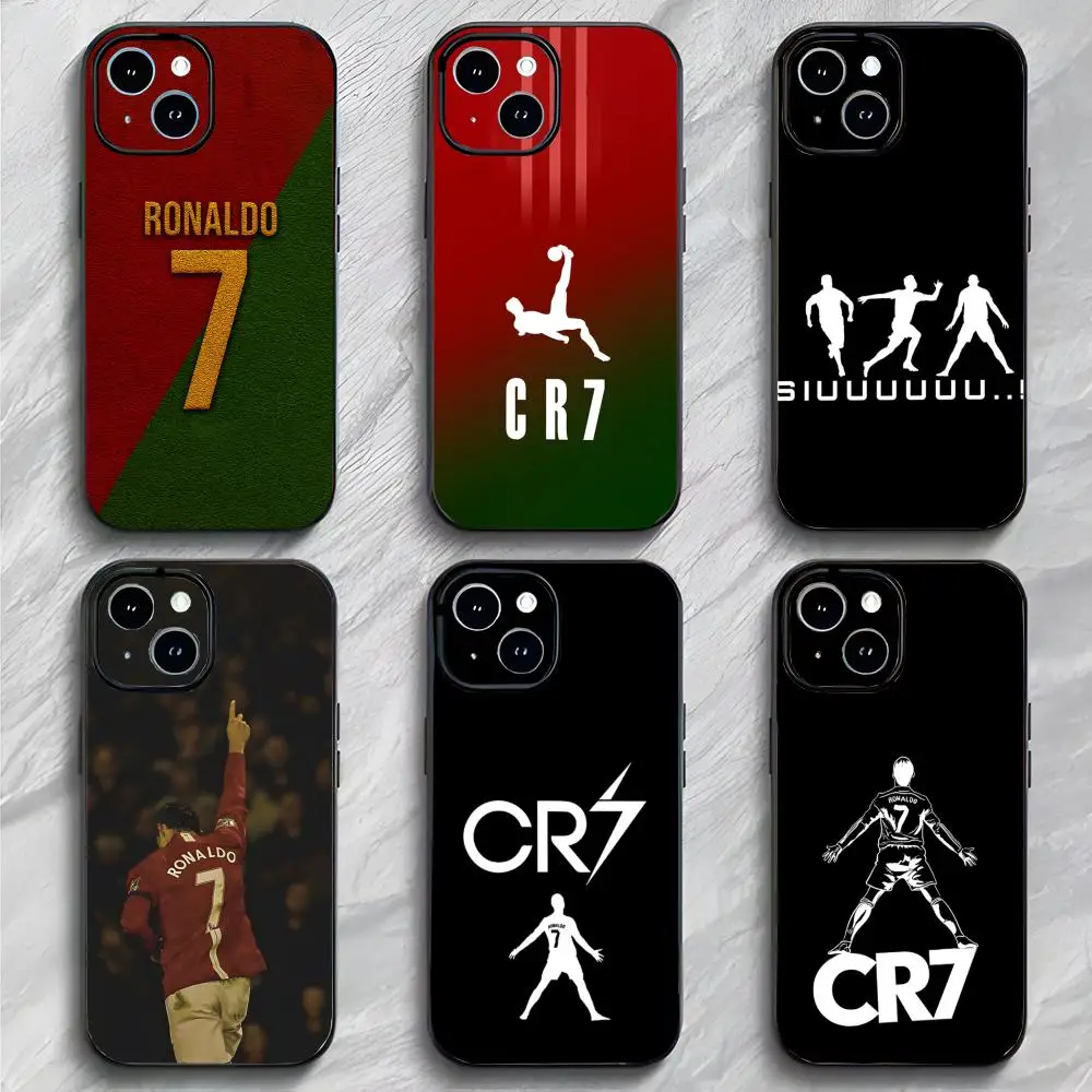 Football Star CR7 Cristiano Ronaldo Soft Phone Case - Lightweight and Durable
