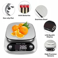 10kg/1g Digital Kitchen Scale High precision LCD Electronic Food Scale Jewelry Coffee Baking Portable High-quality Kitchen Tools 6