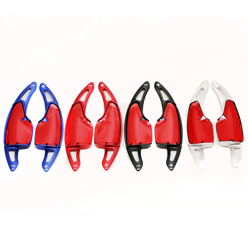 Paddle Shifters Steering Wheel Shift Paddles Decoration Trim Car Styling steering wheel paddle extension For Chevrolet Camaro 6th Gen aluminum