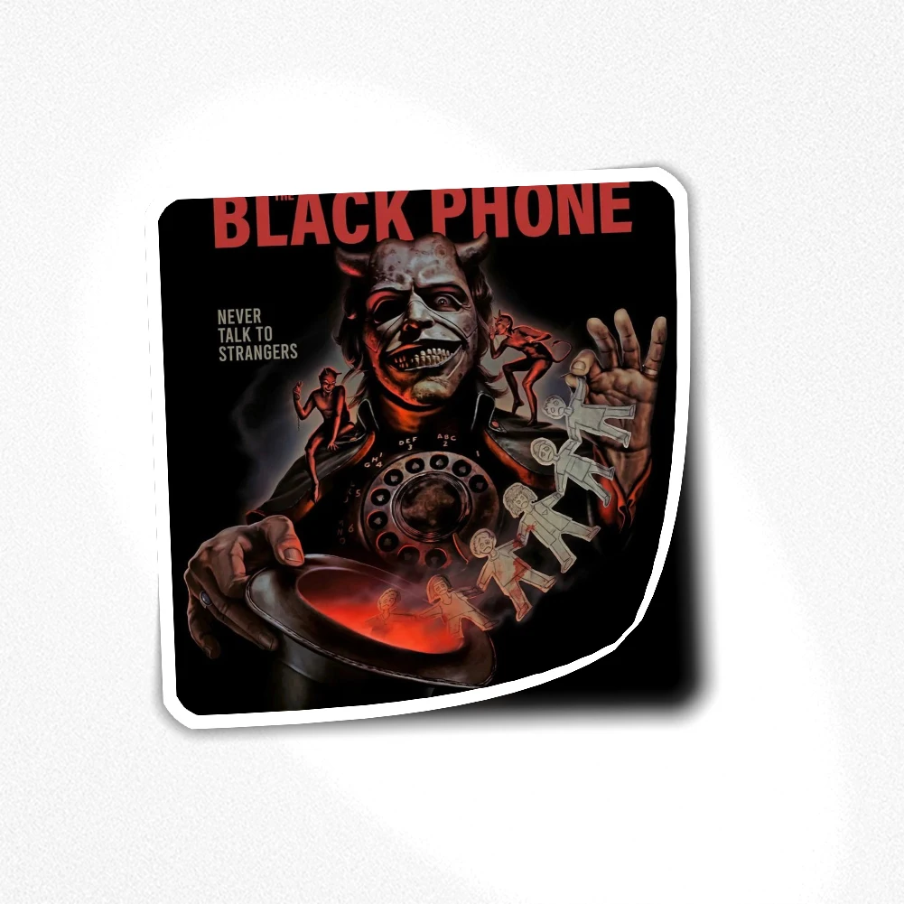 

HORROR MOVIES STICKER 089 Sticker for Laptop Decor Bedroom Car Cute Cartoon Art Fashionable Public Suitcase