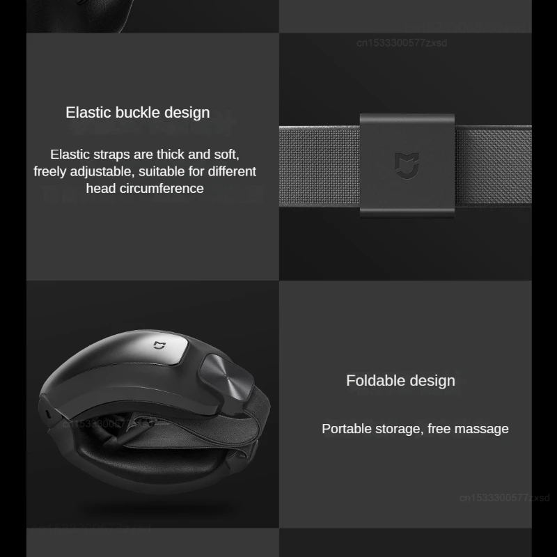 Xiaomi Mijia Intelligent Eye Massager Smart Airbag Vibration Massage Relieve Fatigue Eye Care Instrument Fatigue Pouch & Wrinkle