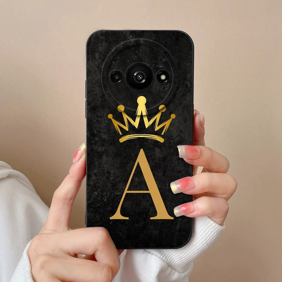 Cute A to Z Letters Protective Back Cover Case