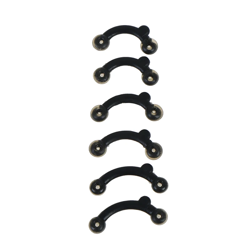 6PCS/Set 3 Sizes In 1 Beauty Nose Up Lifting Bridge Shaping Clip Nose Reshaper Massage Tool No Pain Face Corrector Tool Kit