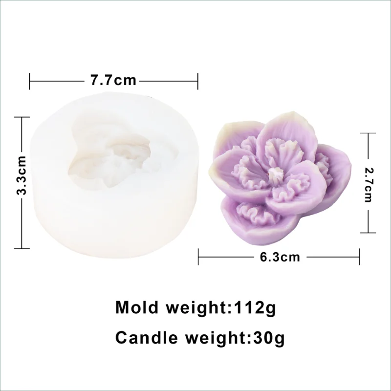 Dove Mold w/ Flower 18mm Bird Mold Silicone Mold Flexible Mold Mini Cu, MiniatureSweet, Kawaii Resin Crafts, Decoden Cabochons Supplies