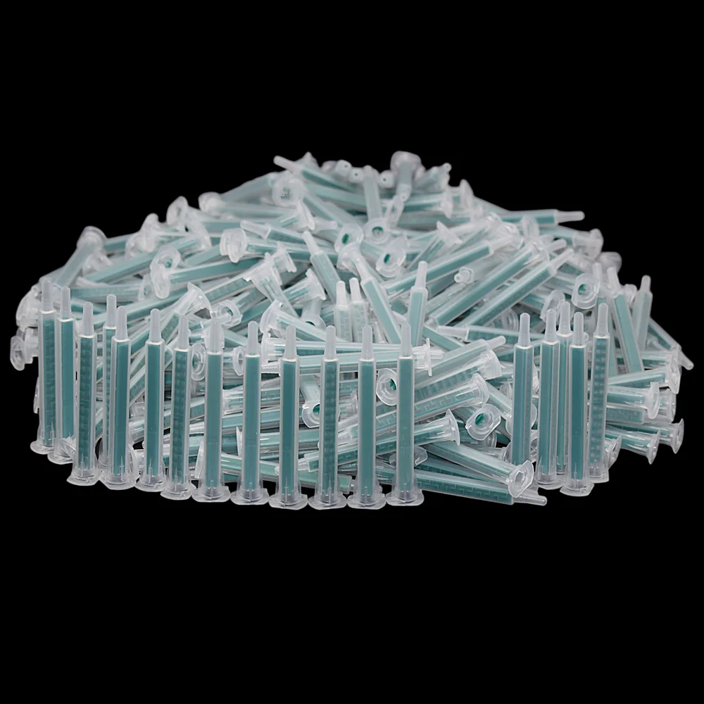 

5pc/50pcs/250pcs/500pcs AB Glues Static Mixing Nozzles Tube 83mm Plastic Mixer Mixing Nozzles for 50ml 1:1 Epoxies Adhesives