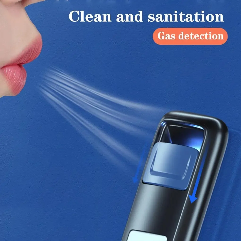 Non-Contact Alcohol Tester Digital Display Screen USB Rechargeable Breathalyzer Analyzer High Accuracy alcohol tester breathalyzer