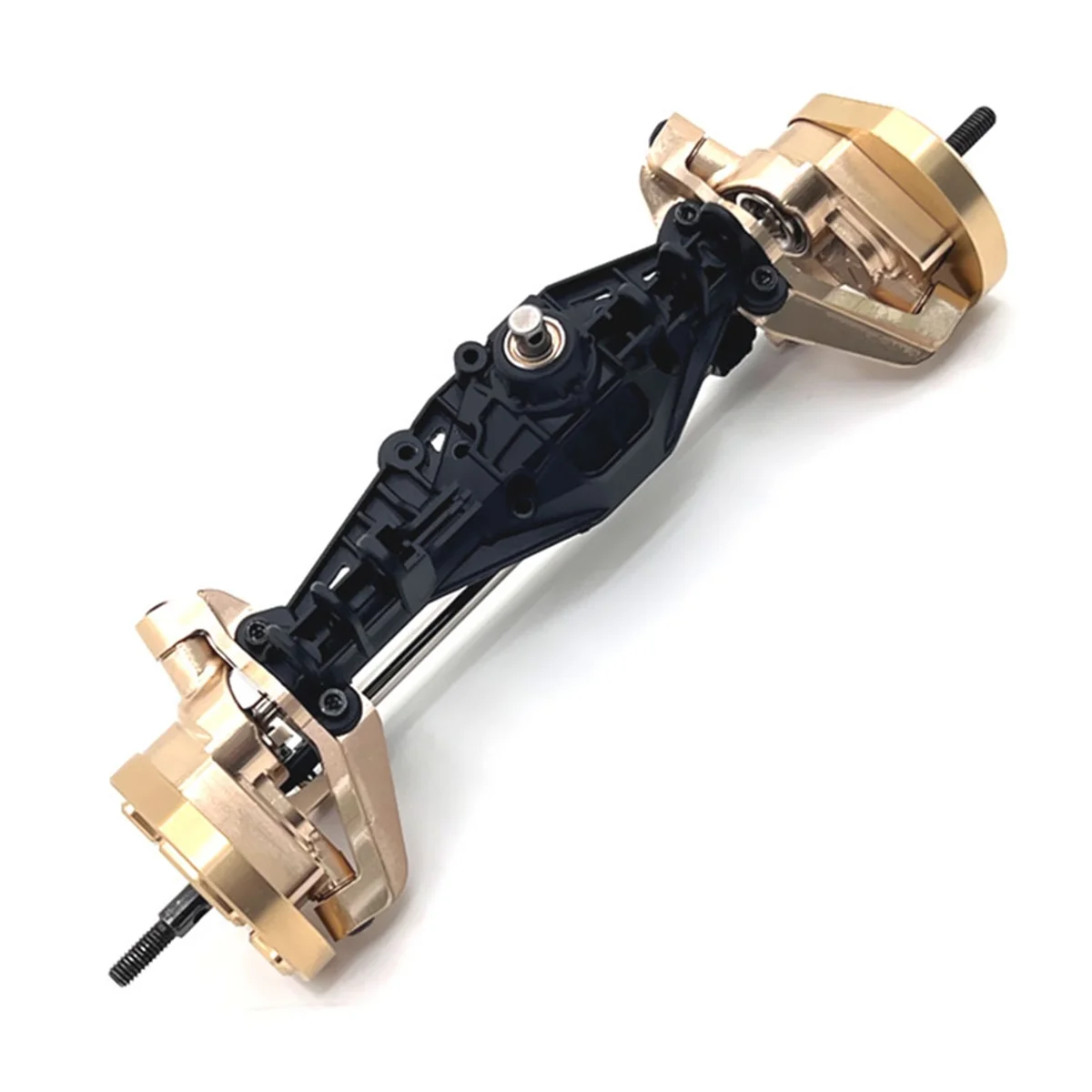 BAAU RC Car Upgrade Brass Front Axle Steering Cup Kit for 1/12 H12Y H12Y+ RC Car Toy Parts