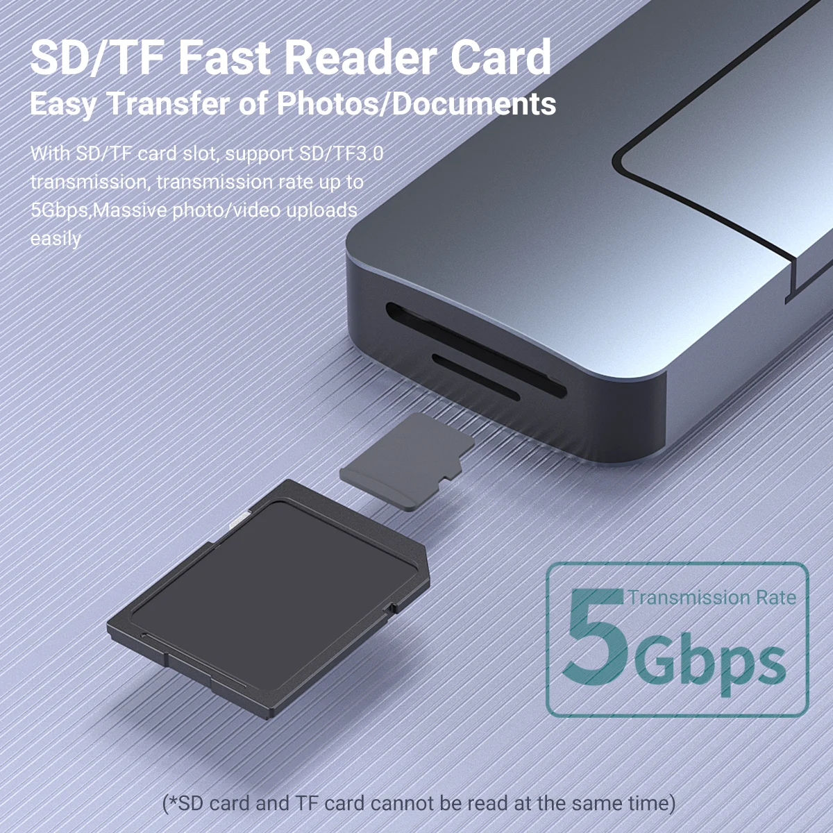 4K USB C Hub with NVMe SATA SSD Enclosure
