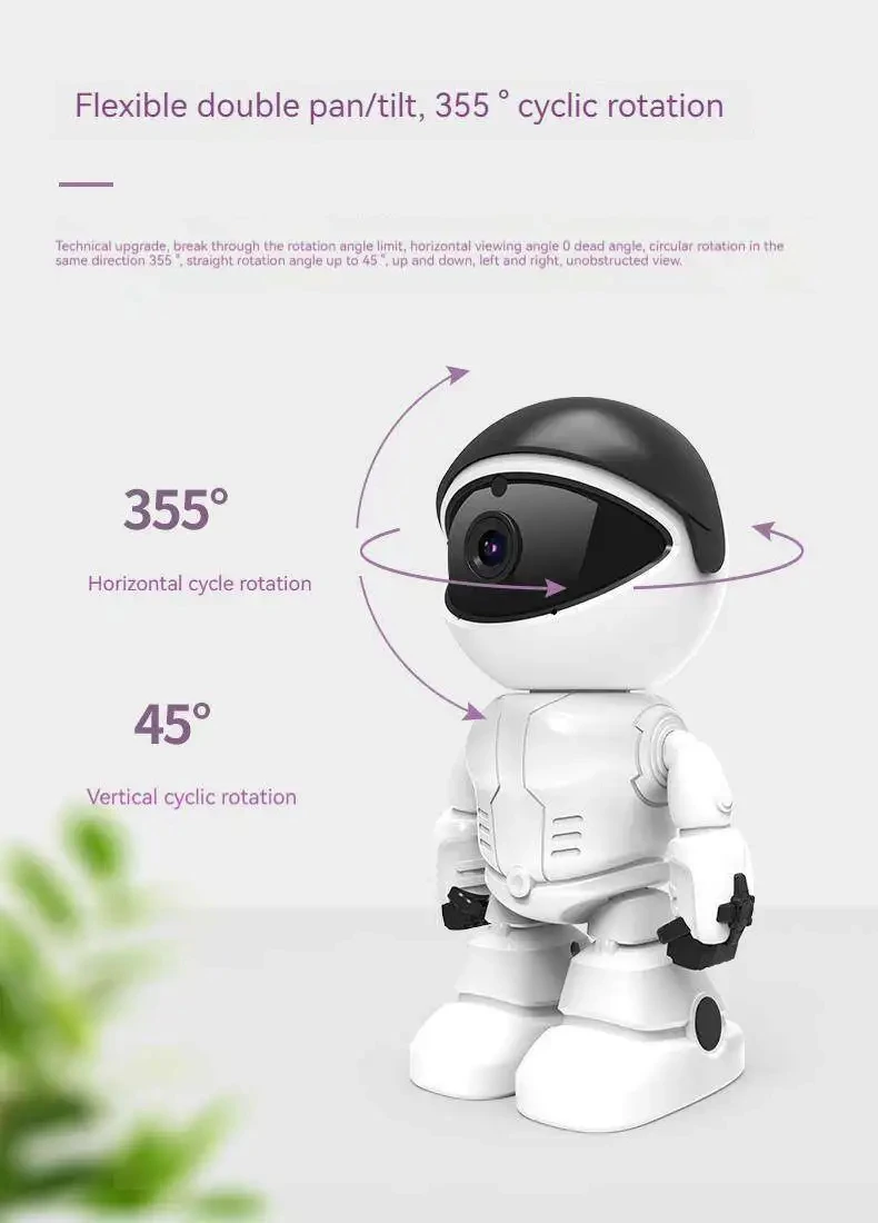 Title 7, 1080P Roboter IP Kamera Überwachungskamera WiFi...