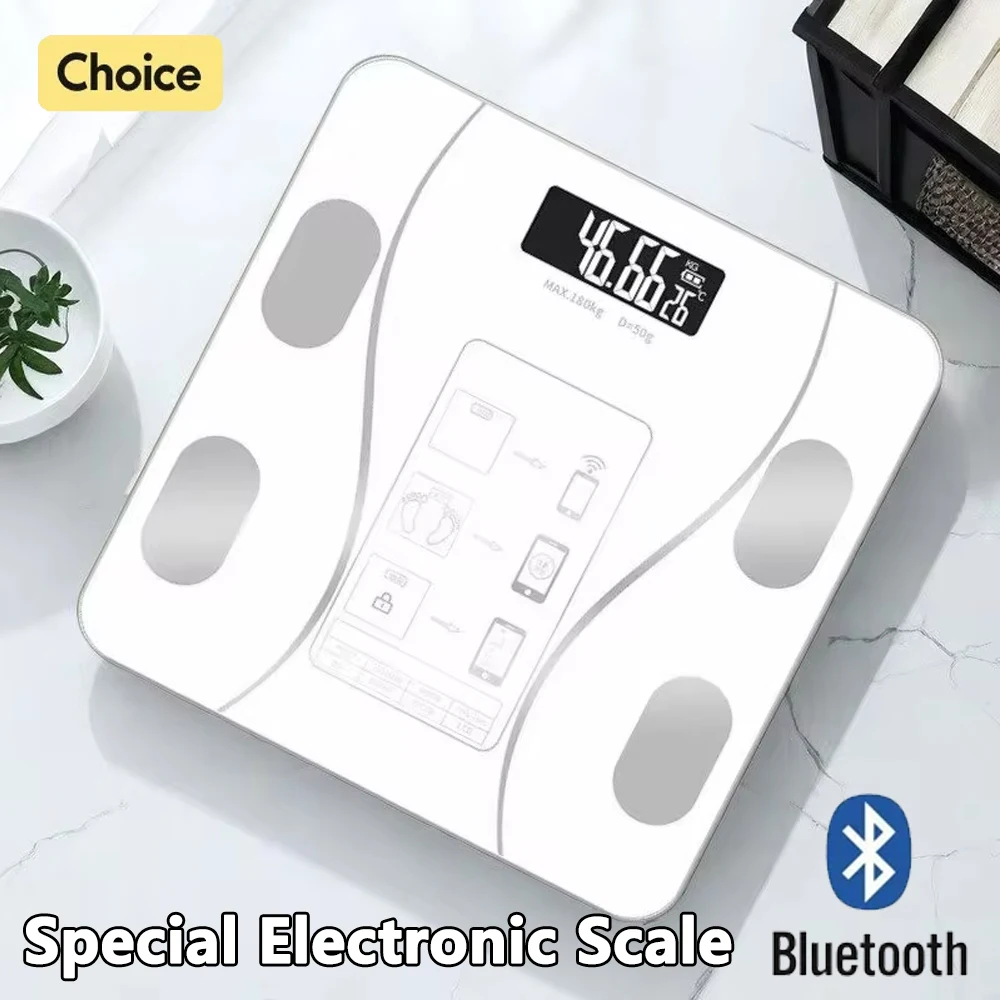Smart Weighing Scale Special electronic scale for body management and fat loss smart mode Bluetooth body fat scale home weight scale ultra-precis