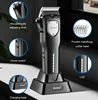 KM-5083 Professional Hair Beard Trimmer Grooming Kit Barber Haircut Shaving Electric Razor Shaver for Men 4