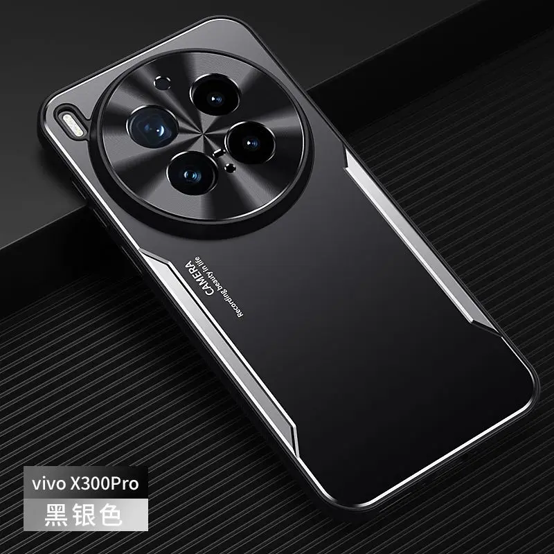 Enhanced Shockproof Hard Aluminum Alloy + PC Protective Back Cover Case